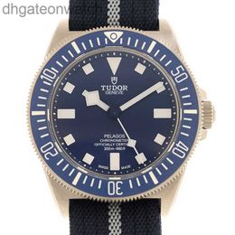 Version de haute qualité Tudery Designer Wristwatch DIRUDDER PELAGOS Série 42mm Titanium Alloy Automatic Mechanical Mens Watch 25707B Montres