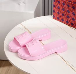 Hoge hakken dames designer slippers modieuze multi-color slide slides sexy sandalen zomer vrijetijdspark strand lichtgewicht schoenen maat 35-41