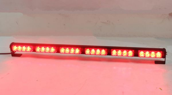 Luces de advertencia estroboscópicas Led para coche de alta intensidad 100cm 10-30VDC 32W, barra de luz Led de emergencia para camión de bomberos de ambulancia de policía, resistente al agua