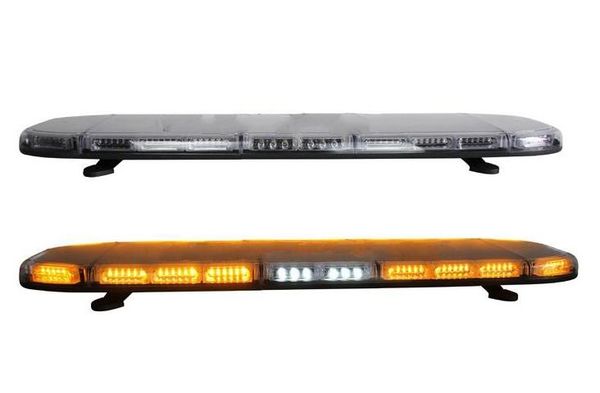 Barre lumineuse de secours à haute intensité DC12/24V 1.2m Led, barre lumineuse d'avertissement de trafic pour camion de pompiers d'ambulance de police, étanche