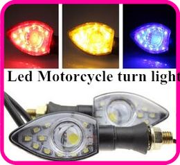 Clignotant de moto Led haute intensité DC12V 12W, signal lumineux, voyant d'avertissement, lumière de secours, étanche, 2 pièces/1lot