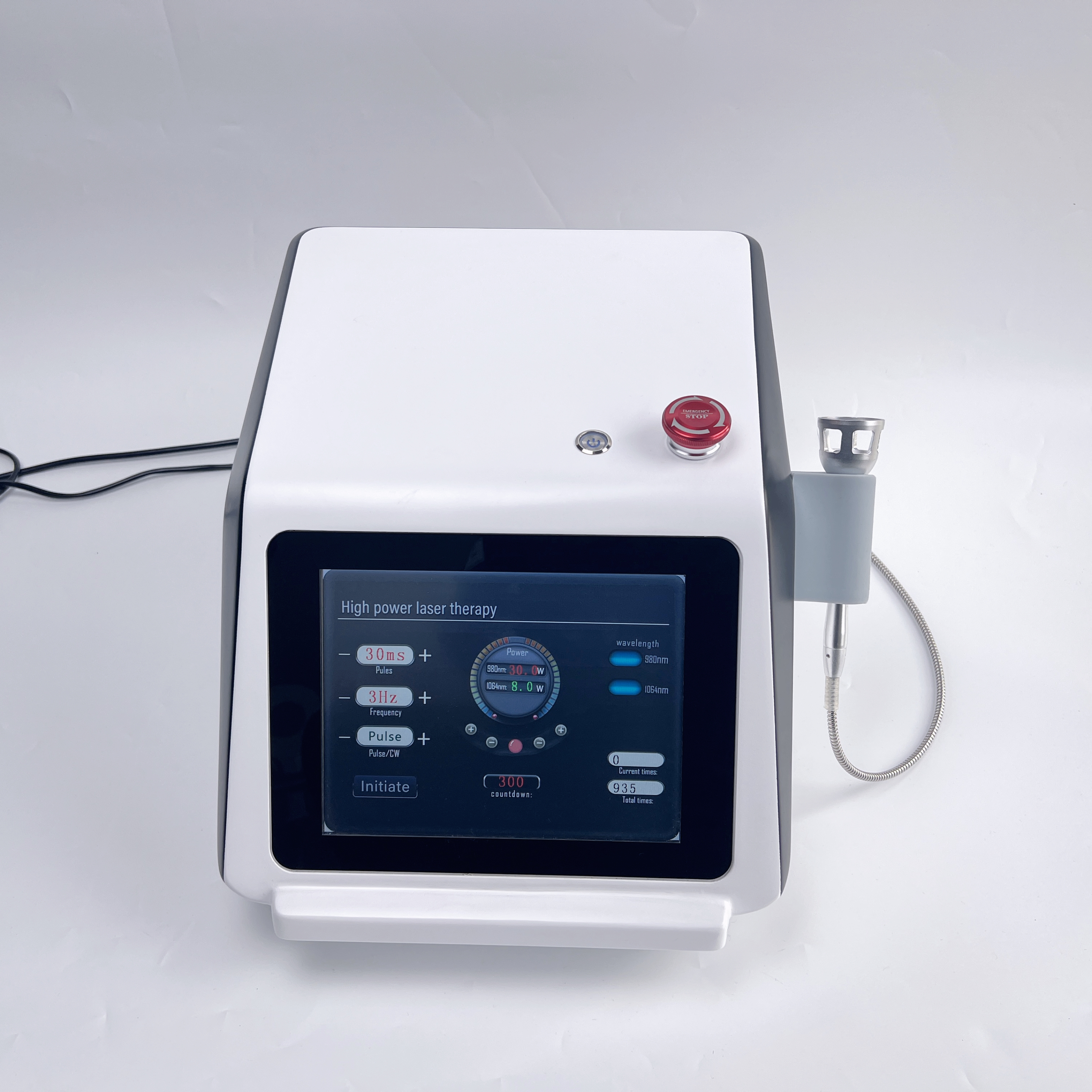 Hochintensiver Magnetotherapie-Laser 980/1064NM zur Schmerzlinderung und Rehabilitation bei Sportverletzungen bei chronischen Krankheiten Klasse4-Desktop-Maschine