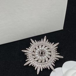 Hoge sieraden ontwerper broche 925 zilveren hoge sieraden broche bruiloft verjaardagscadeau groothandel en detailhandel