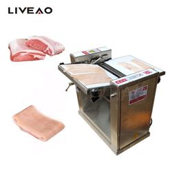 Machine à haute production d'enlèvement de peau de porc, éplucheur de viande fraîche, machine d'enlèvement de peau de porc