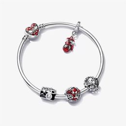 Hoge Poolse Bangle 100% 925 Sterling Zilveren Spin Hanger Bedelarmband Mode Bruiloft Sieraden Set Maken Voor Vrouwen Gifts247m