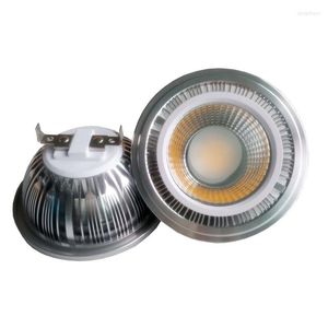 Foco LED de alta potencia de 15W AR111 QR111 G53 GU10 AC110V 220V DC12V Lámparas de techo regulables Reemplazo de bombilla halógena de 150W