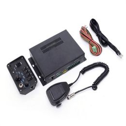 High power 200W Politie Sirene versterker Emergency auto Alarm met multifunctionele bedieningspaneel microfoon (zonder claxon)