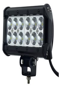 Barre lumineuse de travail haute puissance 65quot 36W 12 LED, barre de conduite tout-terrain, lampe antibrouillard pour tracteur bateau 4WD 4x4 camion SUV ATV J4784710