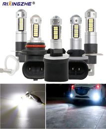 CAR de alta potencia H3 LED H1 LED H27 880 881 9005 9006 HB3 HB4 30SMD Lámpara de niebla automotriz DRL 4014 Luz de niebla de automóvil 12 V Faro 2pcsset3955042