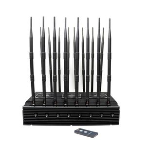 Teléfono celular de alta potencia 5G/4G/3G/2G WiFi GPS LEJACK LORA UHF VHF JAMM ER CON 16 ANTENAS AJUSTABLE DE SALIDA DE SALIDA DE 110W INTIGUIL