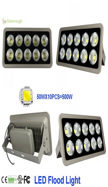 Luz de inundación LED de mazorca de alta potencia 150W 200W 300W 400W 500W Folletos de jardín al aire libre impermeables AC85265V8201405