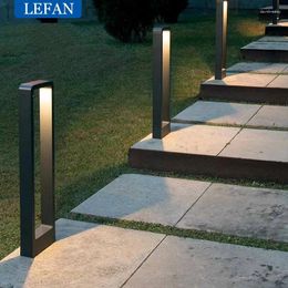 Lampe à pelouse LED High Power IP68 Extérieur Bollard Light Outdoor Floor Courtyard Road Landscapes Layers