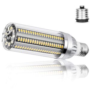 High Power Corn Light E27 LED Lamp 25W 35W 50W Candle Bulb 110V E26 LED Bulb Aluminum Fan Cooling No Flicker Light 2835