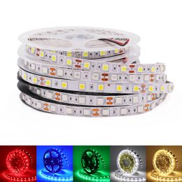 LED Strip 5050 5054 2835 SMD Waterdichte Lint Diode 12V Flexibele Tape Licht 60/120Leds/m LED Verlichting voor Room Decor 5M/Roll