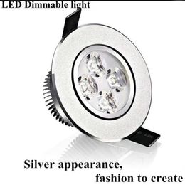 High Power Dimbare 9 W 12 W 15 W Led Verzonken Plafondverlichting Wandlamp warm puur koel wit Led Downlights spotlight Lamp261U