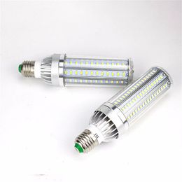 Ultra Mute LED Lampen Aluminium Ventilator Koeling High Power E27 Corn Light No Flikker Lamp 220 V Candle Bulb LED004