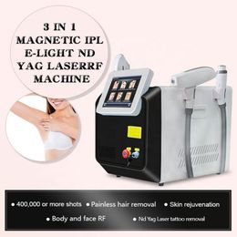 Équipement d'épilation au laser haute puissance Elight IPL Tattoo Removal ND YAG Laser Epilation Machine