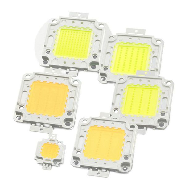 Puce LED haute puissance 50W Blanc naturel (4000K - 4500K 1500mA DC 30V - 34V / 50Watt) Intensité super lumineuse SMD COB Composants émetteurs de lumière Diode 50W Ampoule Lampe Perles DIY Lights