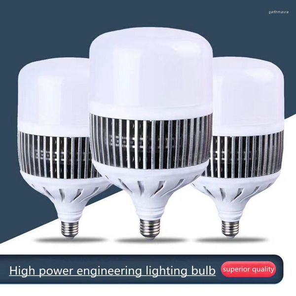 Bombilla de globo Led de alta potencia E27 E40 50W 80W 100W 150W 200W AC220V, lámpara de bola de ahorro de energía, iluminación de taller de piso de fábrica para el hogar