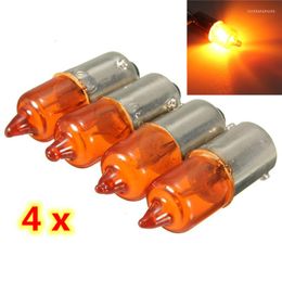 High Power Universal Light Bulb 12V 21W Amber Auto Motorfiets Motor Motor Scooter Mini Miniature Indicator Lampen