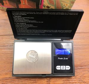 Balanza de joyería de balanza de bolsillo Digital de alta precisión 200g x 0,01g