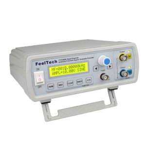 Freeshipping Función DDS digital de alta precisión Generador de fuente de señal Forma de onda arbitraria / Medidor de frecuencia de pulso 12 bits 24 MHz de doble canal