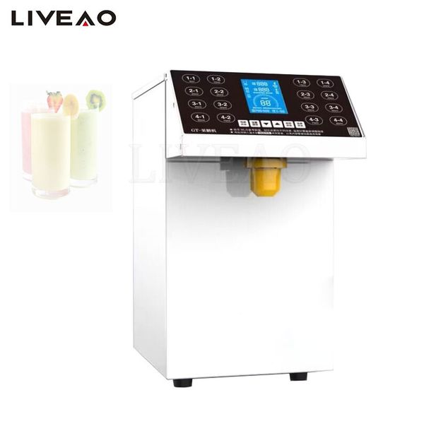 Machine automatique de fructose de thé de bulle de distributeur électrique de haute précision pour faire du sirop de sucre