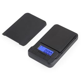 Haute précision Mini balance de poche numérique électronique Balance de cuisine balances de poids affichage LCD 100g 200g 500g/0.01g 500g/0.1g pour bijoux/nourriture balance Portable SN4186