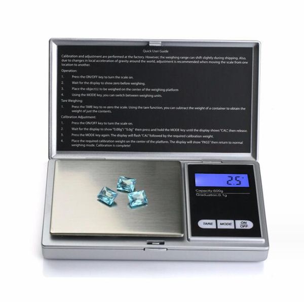 Mini balance électronique de haute précision 0,01-500g 0,1-1kg Cuisine à domicile Pesage électronique des grammes Affichage LCD électrique Mesure du poids des aliments Balance à cuillère numérique