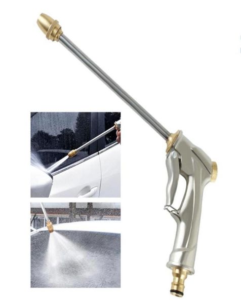 Pistolet d'arrosage de jardin à haute pression, eau de lavage de voiture, buse de tuyau automatique, accessoires de nettoyage par pulvérisation, équipements 4467298