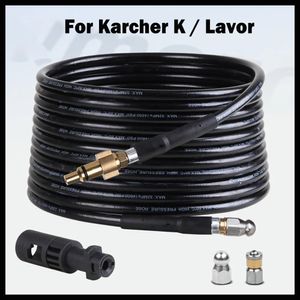 Tuyau de nettoyage de canalisations d'égout à haute pression, nettoyeur de tuyaux pour Karcher - K LAVOR, adaptateur de Conversion universel, Kit de jet d'égout pour lave-linge 240311