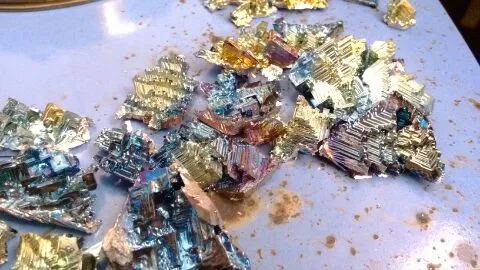 Bismuth Métal 99,99% Pur - Lingot 1000g Pour Collection Ou Alliages