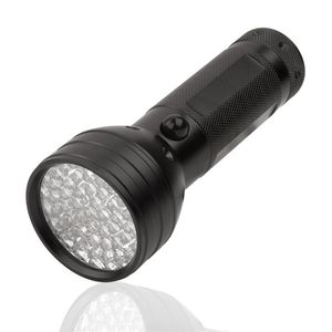 Linterna LED ultravioleta UV de alta calidad Luz negra violeta Antorcha de luz negra 395 nM Carcasa de aluminio Antorchas UV Mini luces linternas ZZ