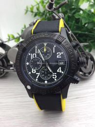Montre homme de haute qualité montres en acier chronomètre à Quartz montre de luxe montres en acier inoxydable chronographe montre-bracelet Durable