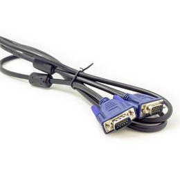 Câbles VGA mâle à VGA de haute qualité 1.5M 5FT HDB15 15Pin pour câble d'extension de moniteur d'ordinateur TV