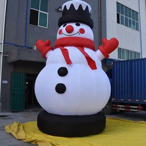 De haute qualité 10/33 pieds de haut joyeux Noël gonflable de neige de neige en plein air décorations pour le jardin de jardin à la maison