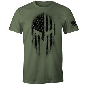 Korte T-shirts voor heren Hoge kwaliteit 100% katoen Superzachte stof Effen designer T-shirt met korte mouwen met Ironman Amerikaanse vlaggen Gedrukte zomer-T-shirts