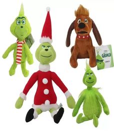 Toys de haute qualité 100 coton 118x 30cm Comment le Grinch a volé des animaux de jouet en peluche de Noël pour les cadeaux de vacances d'enfants entièrement 6306899