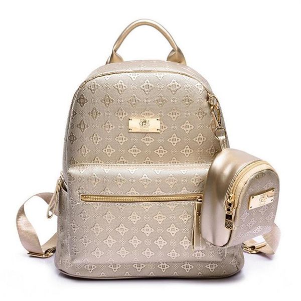 Haute qualité 100% mode populaire sac en cuir véritable femmes sac à dos sacs d'extérieur fourre-tout sacs à fermeture éclair femmes filles 7779213p