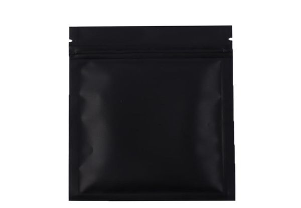 Sacs ziplock mylar métalliques de haute qualité Foil d'aluminium noir Mylar Sacs en plastique Bags en plastique 5265608