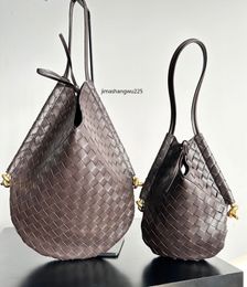 Sac tissé en peau de mouton 10A de haute qualité, sac seau à bandoulière unique, sac de voyage de loisirs de grande capacité pour femmes