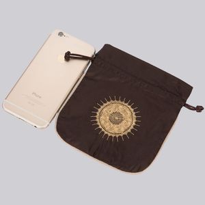 Bolsa de joyería Slik de alta calidad de 13x15 cm 20pcs bolsas de regalo étnicas bolsas de seda