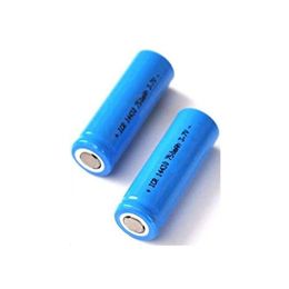 14430 750mah batería de litio Batería de litio cilíndrica irregular fabricante azul ventas directas Alta calidad