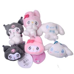 High-qualité 15 * 10cm dessin animé roguijuan peluche toys pendants poupées kawali keychain voiture clés de la clés