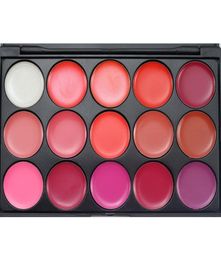 Haute qualité 15 couleurs brillant à lèvres rouge à lèvres Palette maquillage nu rouge à lèvres Palette mat brillant à lèvres lèvres Pigment lèvres Palette L1523327519