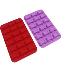 Moules en Silicone en forme d'os de chien, 18 trous de haute qualité, pour gâteaux, chocolats, Desserts, bonbons, cuisson pour outils de cuisine, 8548453