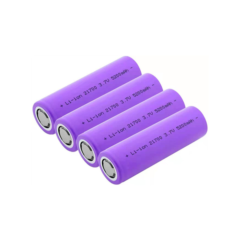 Batteria al litio piatta da 21700 5200 mAh, batteria al litio per batteria della torcia elettrica del veicolo elettrico e così via. Alta qualità