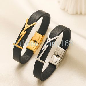 Braceletas de oro de alta calidad Carta de diseño Buque de joyas de boda de la boda Carta de la marca de la marca Mujeres amantes de la mujer Bugar de acero inoxidable Joyería de moda