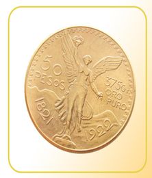 De haute qualité 1922 MEXICO GOLD 50 PESO COIN COPY COIN01235517685
