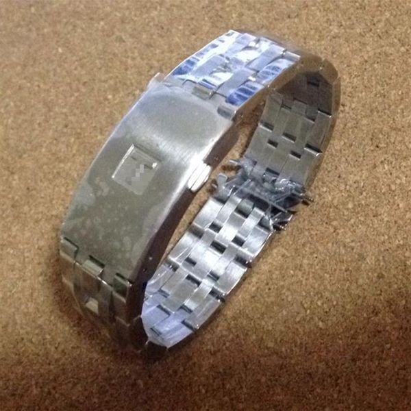 Haute qualité 19mm 20mm PRC200 T17 T461 T014430 T014410 bracelet de montre pièces de montre bande mâle solide bracelets en acier inoxydable straps280I